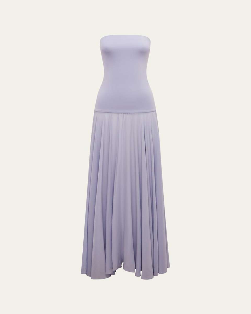 Illi Strapless Drop-Waist Dress